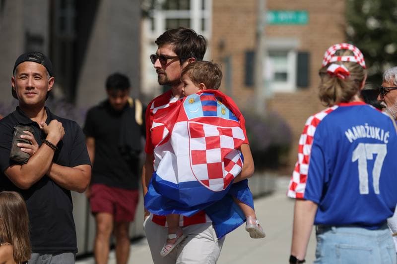 Football. World Cup 2026. Croatia. Team arrival to USA. 09.06.2026