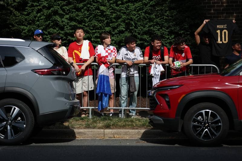 Football. World Cup 2026. Croatia. Team arrival to USA. 09.06.2026
