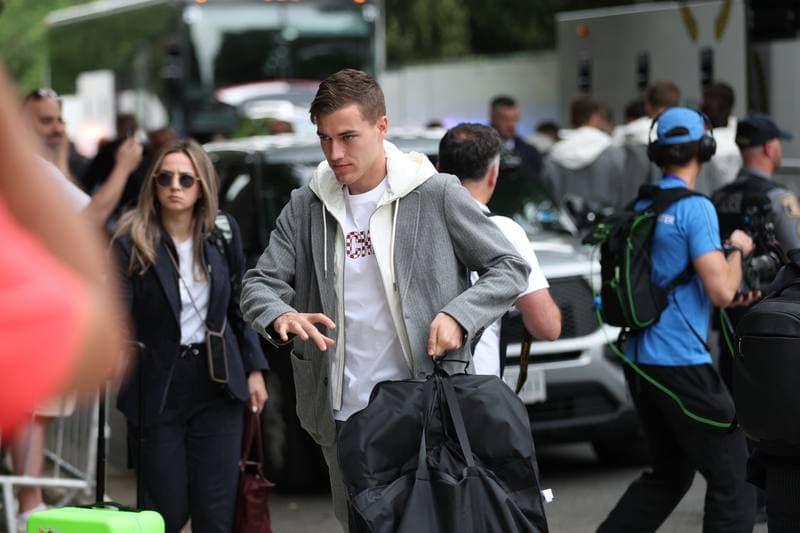 Football. World Cup 2026. Croatia. Team arrival to USA. 09.06.2026