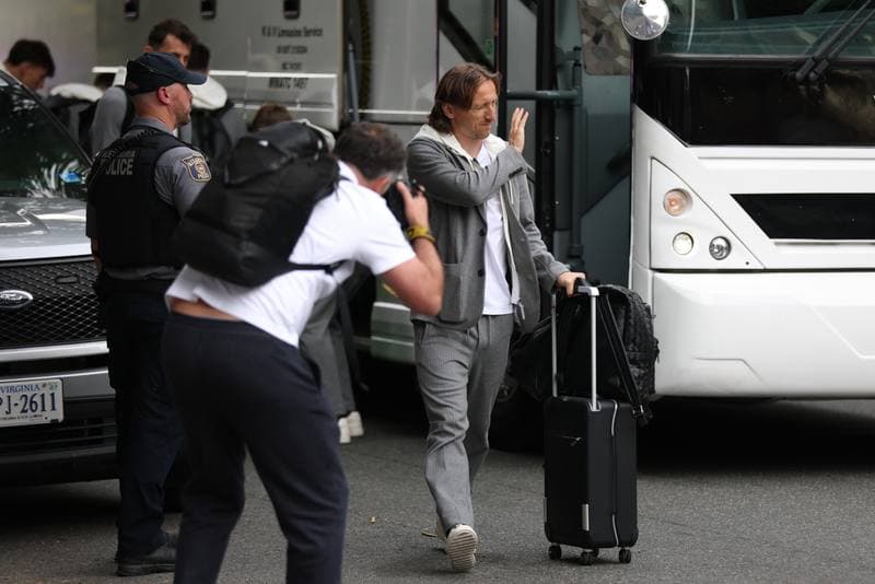 Football. World Cup 2026. Croatia. Team arrival to USA. 09.06.2026