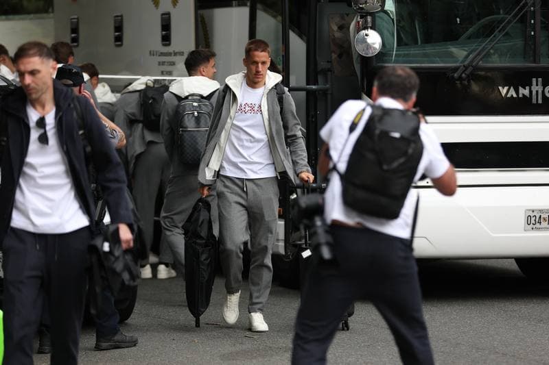 Football. World Cup 2026. Croatia. Team arrival to USA. 09.06.2026