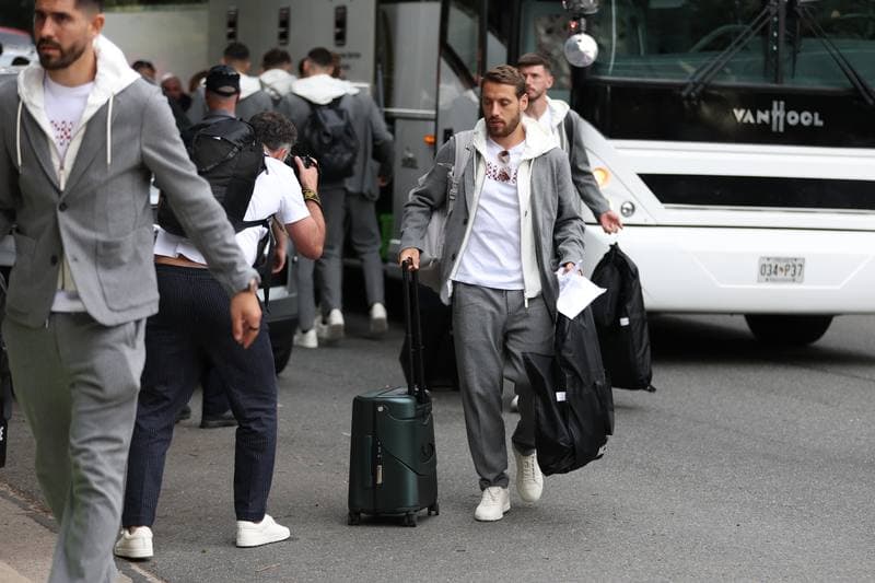 Football. World Cup 2026. Croatia. Team arrival to USA. 09.06.2026