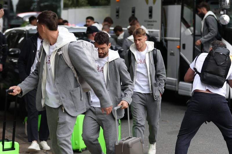 Football. World Cup 2026. Croatia. Team arrival to USA. 09.06.2026