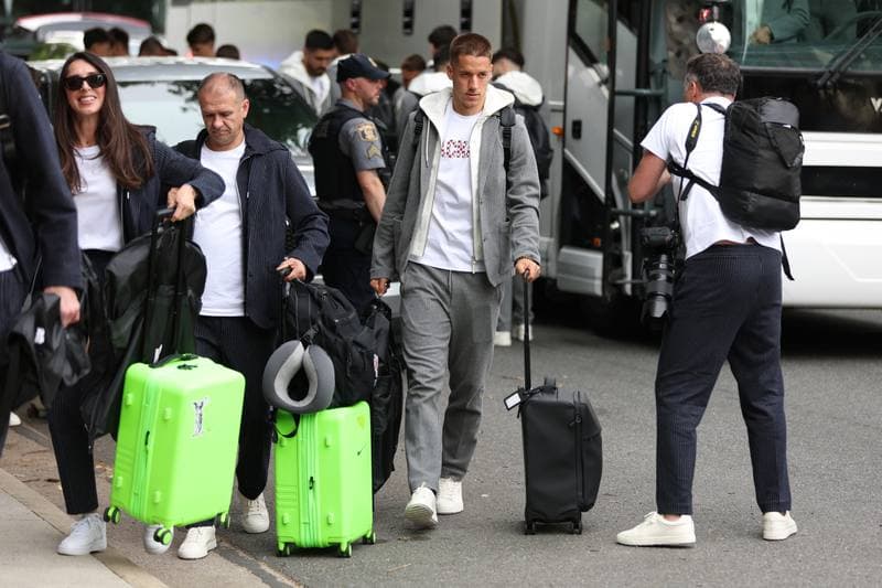 Football. World Cup 2026. Croatia. Team arrival to USA. 09.06.2026