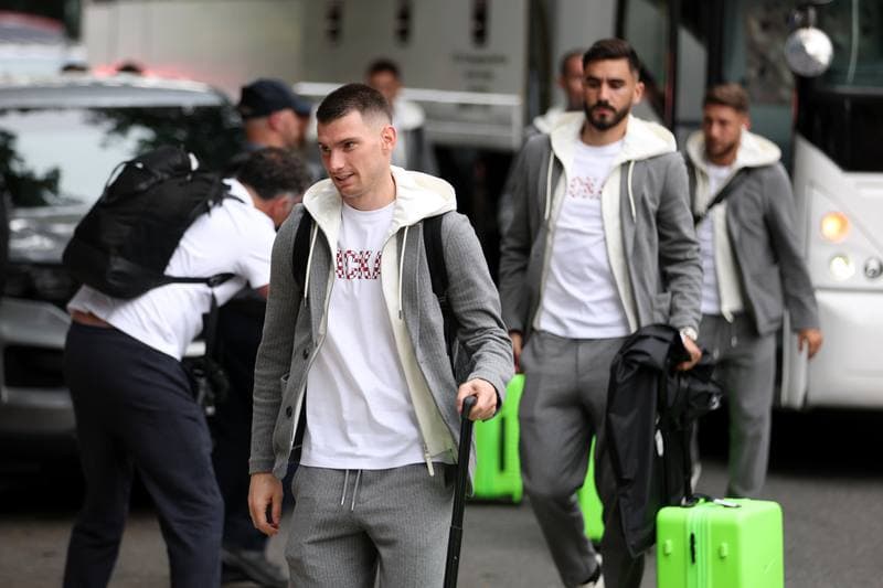 Football. World Cup 2026. Croatia. Team arrival to USA. 09.06.2026