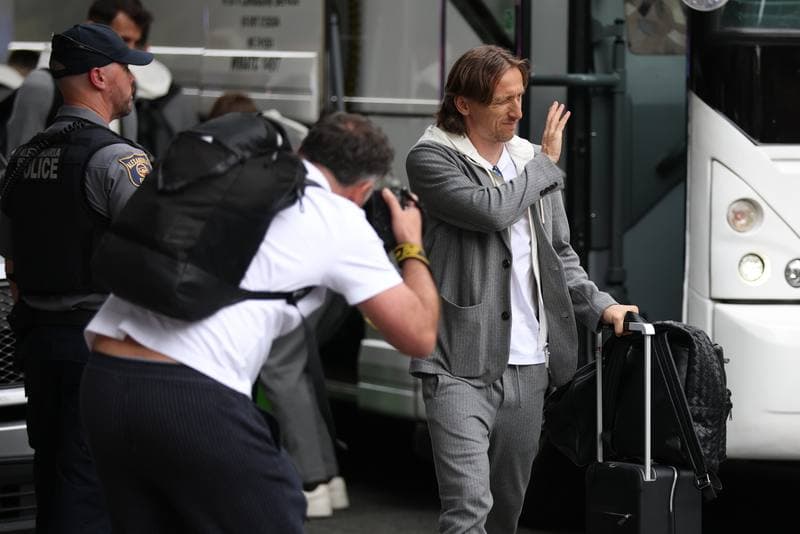 Football. World Cup 2026. Croatia. Team arrival to USA. 09.06.2026