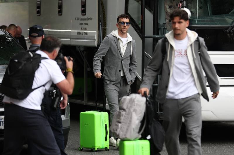 Football. World Cup 2026. Croatia. Team arrival to USA. 09.06.2026