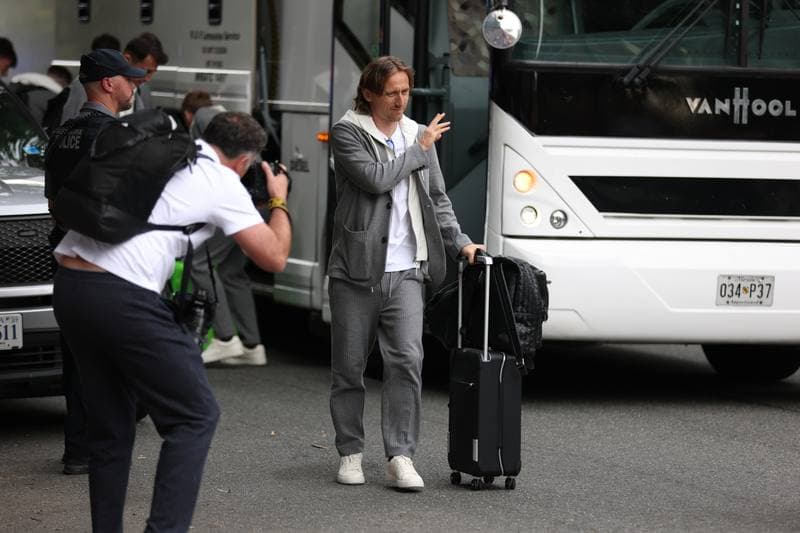 Football. World Cup 2026. Croatia. Team arrival to USA. 09.06.2026