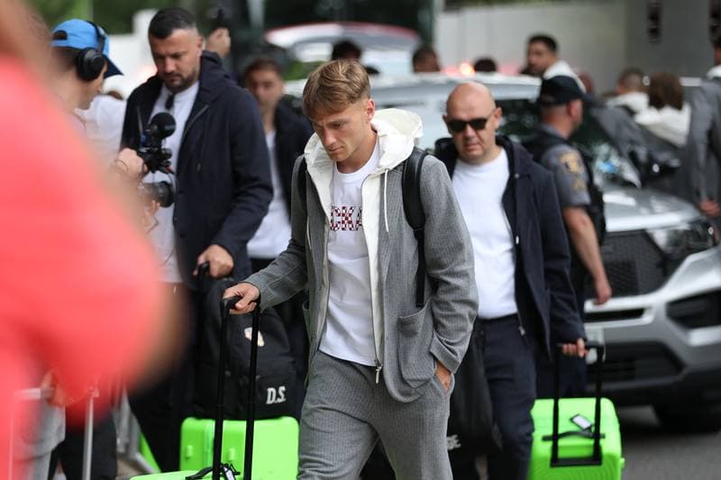Football. World Cup 2026. Croatia. Team arrival to USA. 09.06.2026