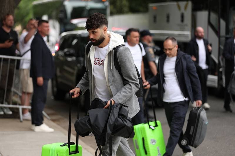 Football. World Cup 2026. Croatia. Team arrival to USA. 09.06.2026