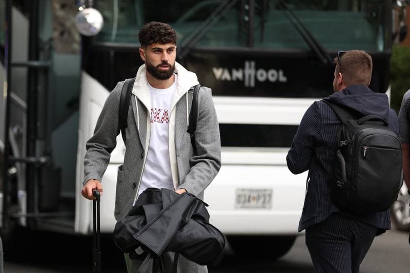 Football. World Cup 2026. Croatia. Team arrival to USA. 09.06.2026