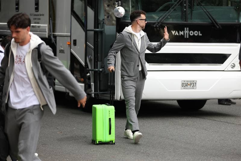 Football. World Cup 2026. Croatia. Team arrival to USA. 09.06.2026