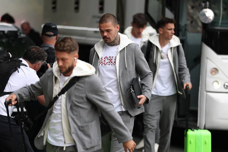 Football. World Cup 2026. Croatia. Team arrival to USA. 09.06.2026