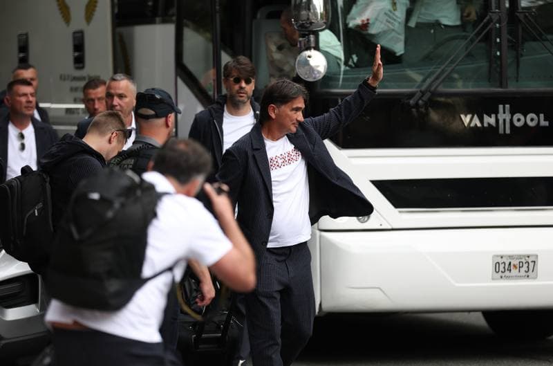Football. World Cup 2026. Croatia. Team arrival to USA. 09.06.2026