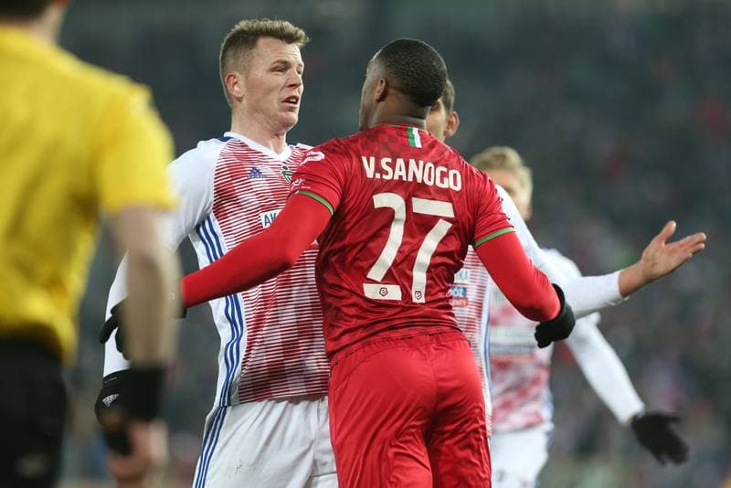 Football. Lotto Ekstraklasa. Gornik Zabrze - Zaglebie Sosnowiec. 23.02.2019