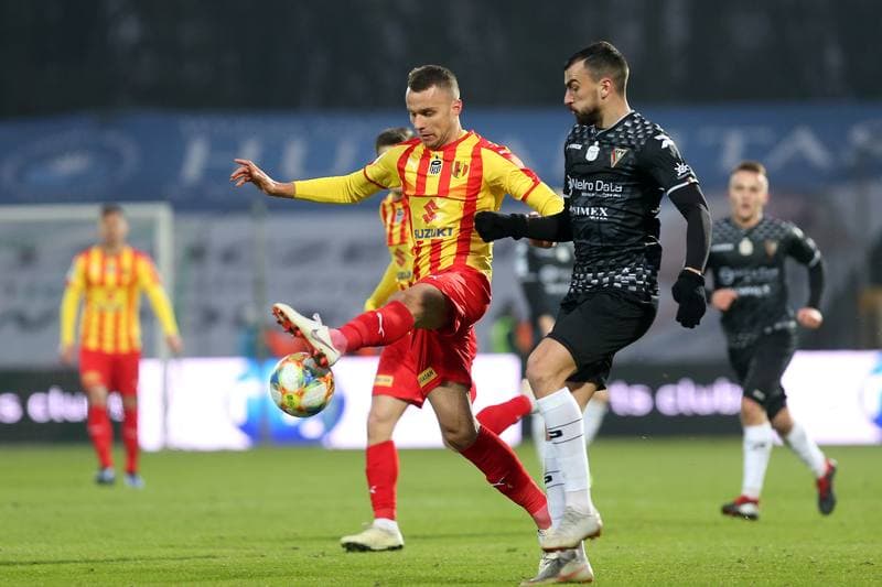 Football. Lotto Ekstraklasa. Zaglebie Sosnowiec - Korona Kielce. 02.03.2019