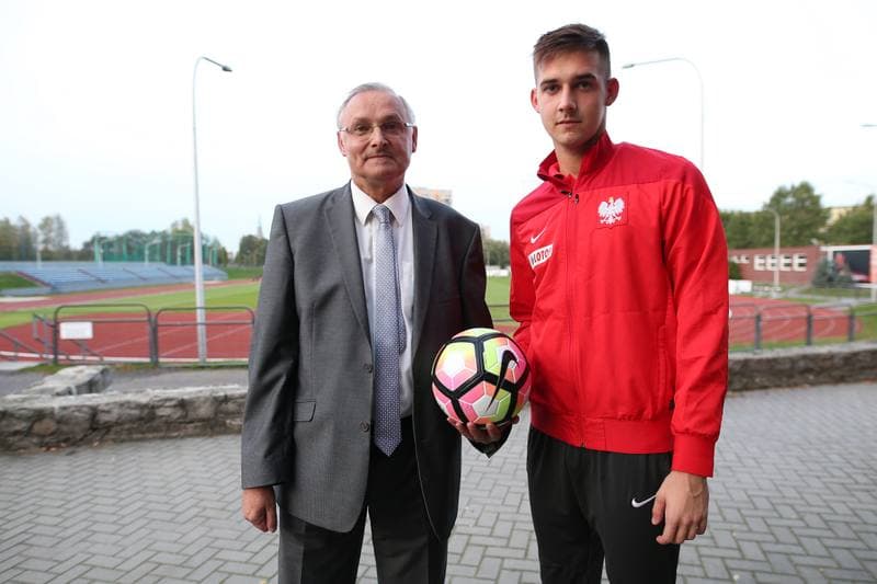 Football. Poland U19. Training. 02.10.2017