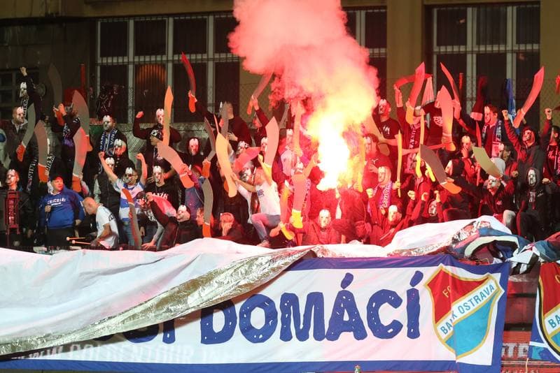 Football. HET Liga. Bohemians 1905 Praha - Banik Ostrava. 13.10.2017