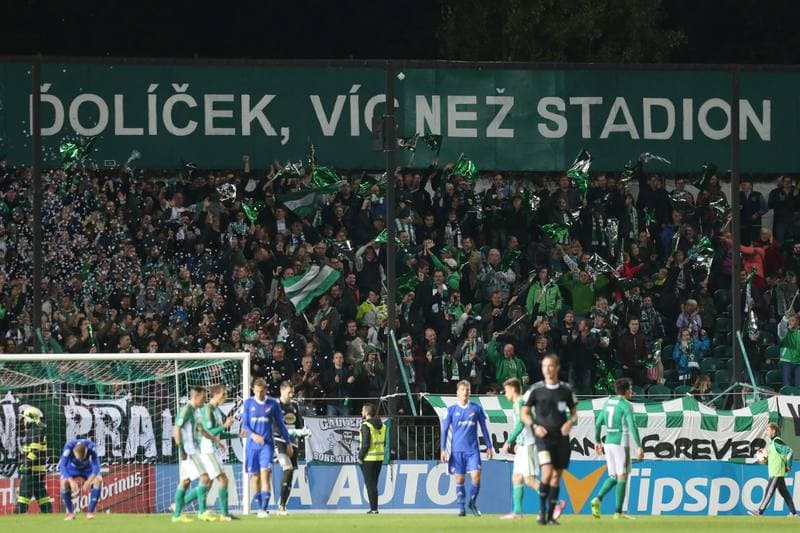 Football. HET Liga. Bohemians 1905 Praha - Banik Ostrava. 13.10.2017