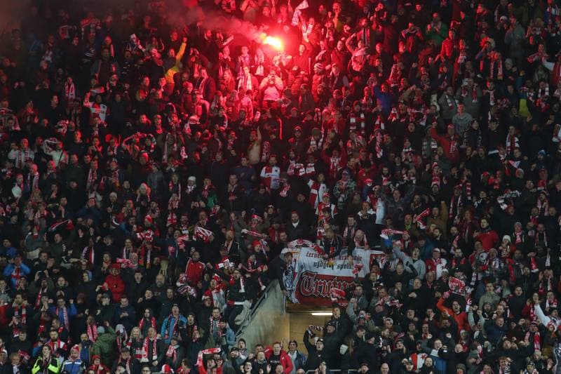 Football. UEFA Europa League. Slavia Prague - Sevilla FC. 14.03.2019