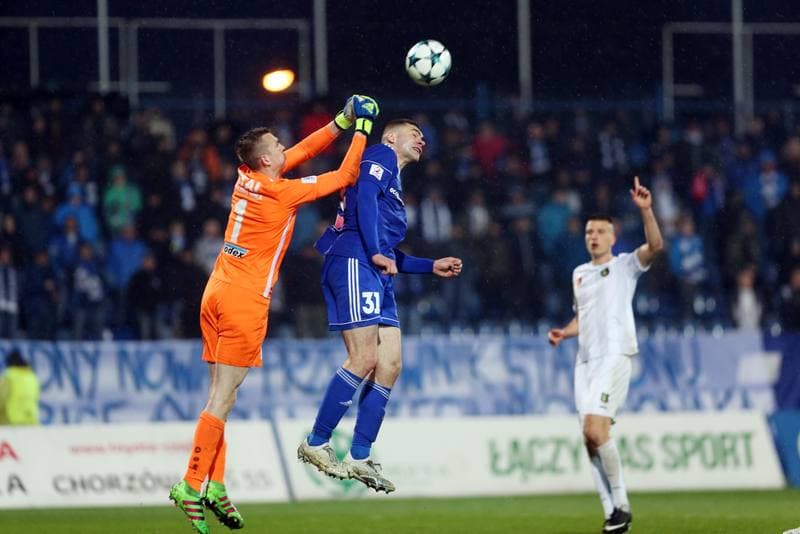 Football. II Liga. Ruch Chorzow - Stal Stalowa Wola. 06.04.2019