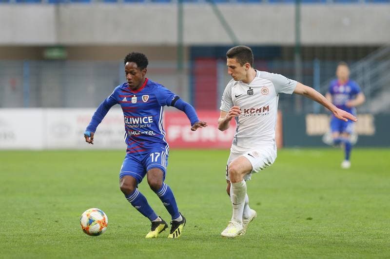 Football. Lotto Ekstraklasa. Piast Gliwice - Zaglebie Lubin. 23.04.2019