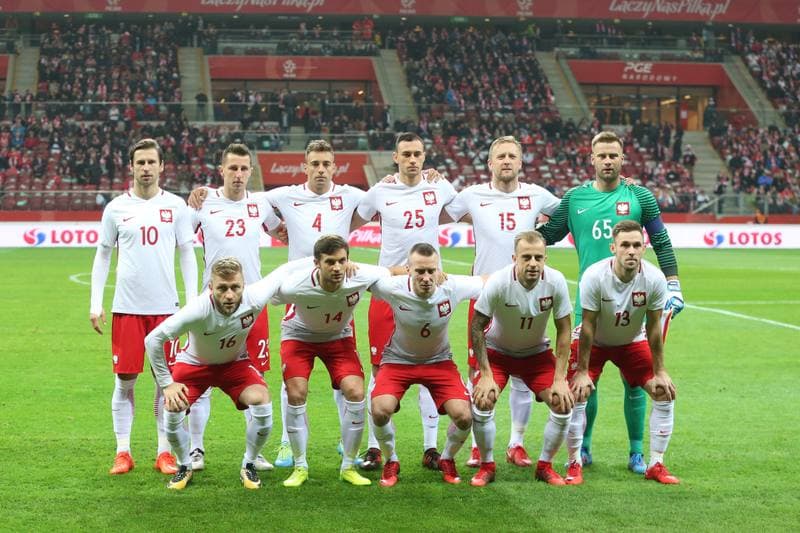 Football. International Friendly. Poland - Uruguay. 10.11.2017