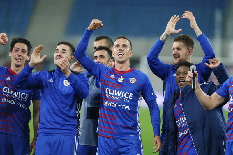 Football. Lotto Ekstraklasa. Piast Gliwice - Zaglebie Lubin. 23.04.2019