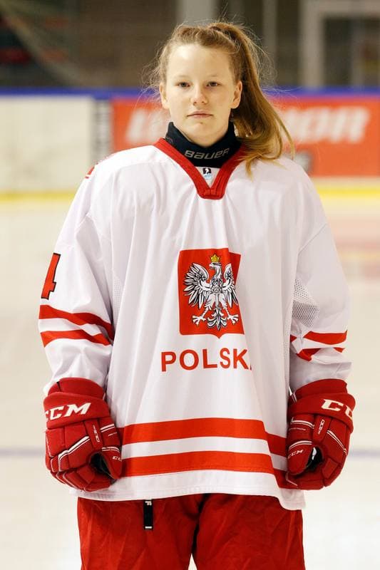 Ice Hockey. Women's U18 Olympic Hope Tournament. Poland - Latvia. 15.12.2017