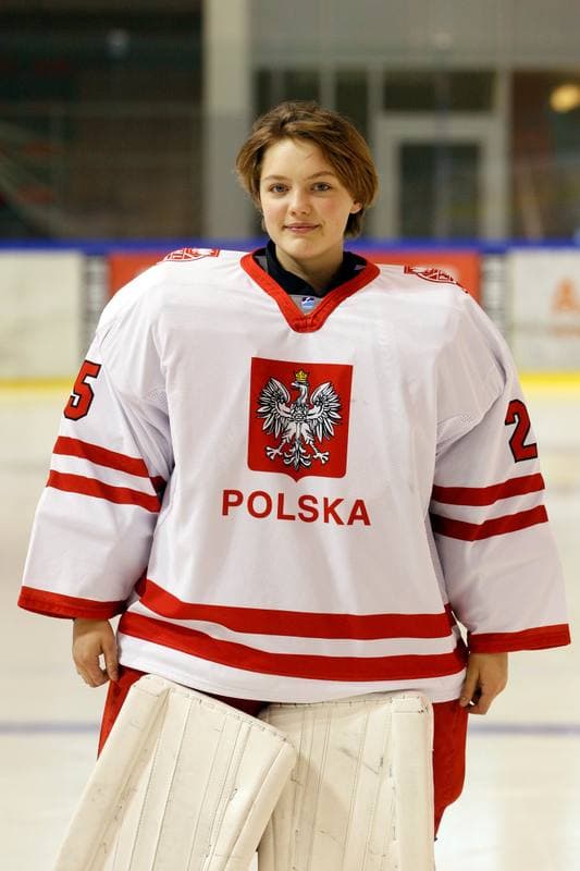 Ice Hockey. Women's U18 Olympic Hope Tournament. Poland - Latvia. 15.12.2017