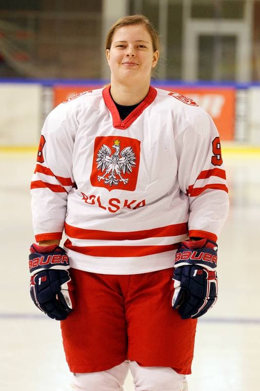 Ice Hockey. Women's U18 Olympic Hope Tournament. Poland - Latvia. 15.12.2017