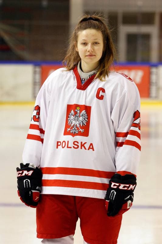 Ice Hockey. Women's U18 Olympic Hope Tournament. Poland - Latvia. 15.12.2017