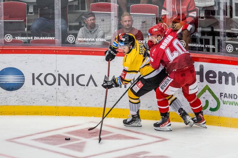 Ice Hockey. Tipsport Extraliga. Ocelari Trinec - Verva Litvinov. 14.09.2021