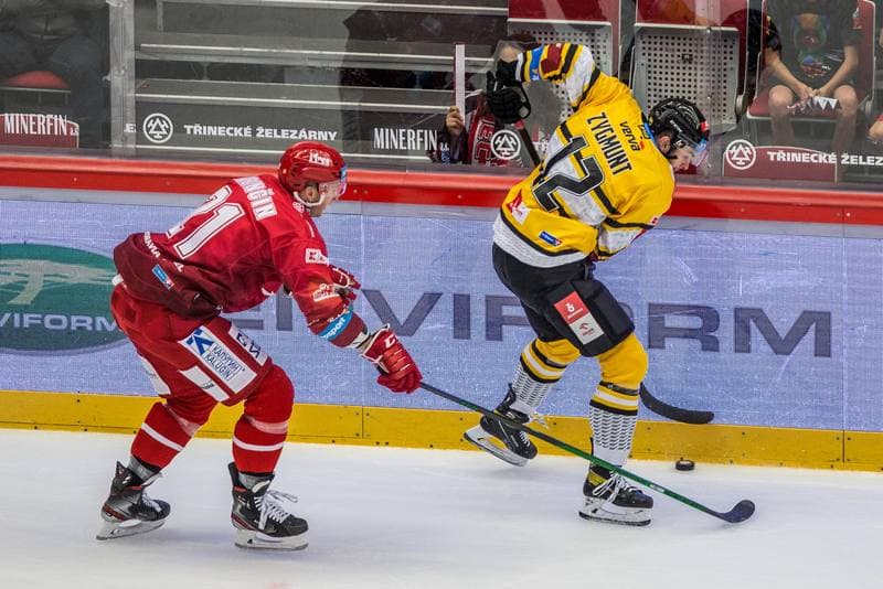 Ice Hockey. Tipsport Extraliga. Ocelari Trinec - Verva Litvinov. 14.09.2021