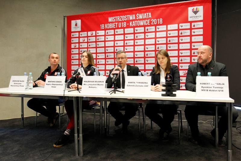 Ice Hockey. Poland. Press Conference. 05.01.2018