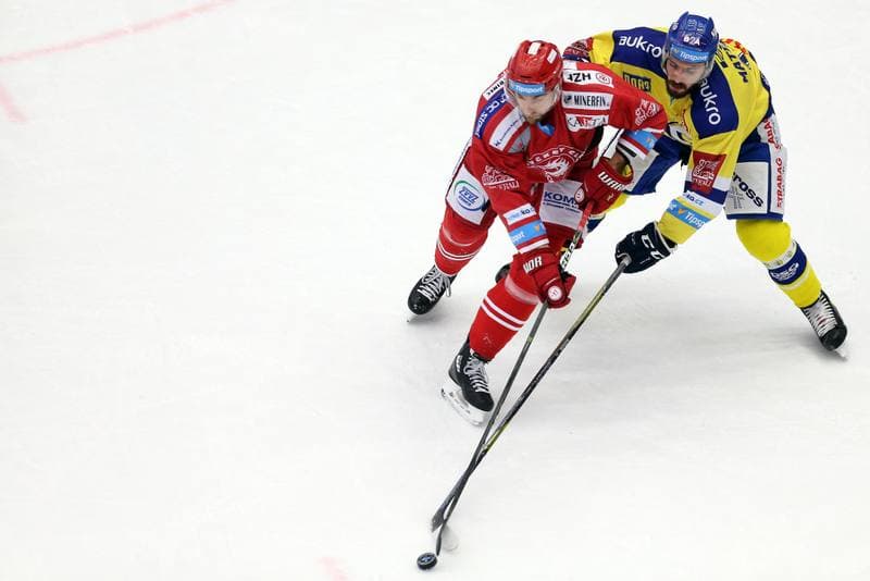 Ice Hockey. Tipsport Extraliga. Ocelari Trinec - Aukro Berani Zlin. 06.02.2018
