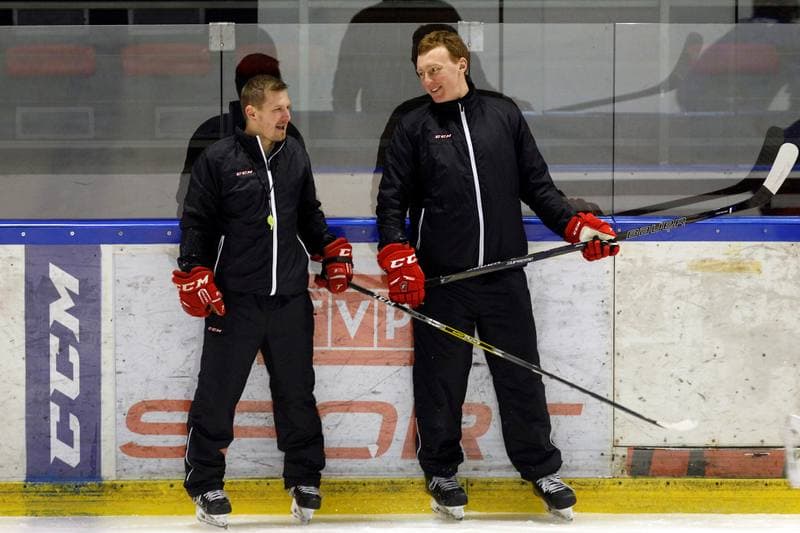 Ice Hockey. Poland national team. Training. 13.02.2018