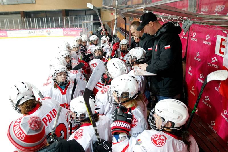 Ice Hockey. TCN. Poland - Latvia. 17.02.2018