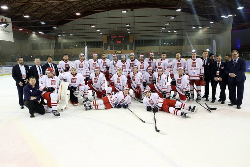 Ice Hockey. Euro Ice Hockey Challenge. Poland - Hungary. 18.02.2018
