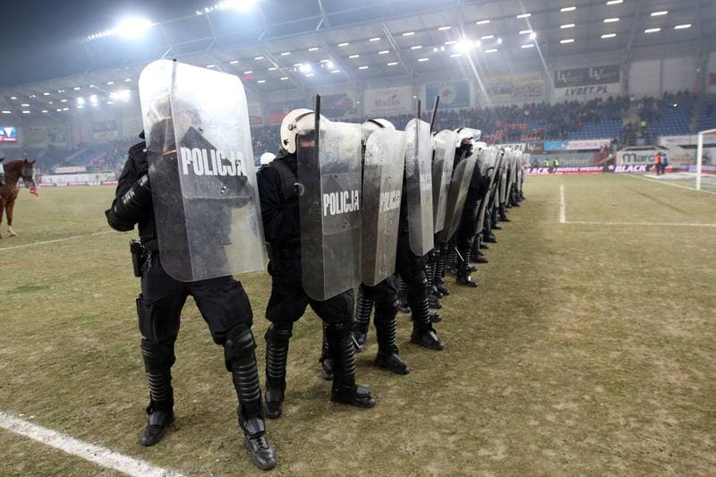 Football. Lotto Ekstraklasa. Piast Gliwice - Gornik Zabrze. 03.03.2018