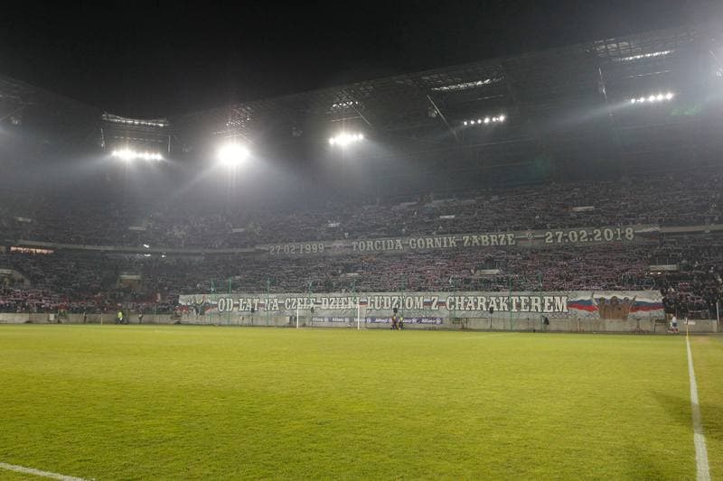 Football. Sparing. Gornik Zabrze - Hajduk Split. 24.03.2018