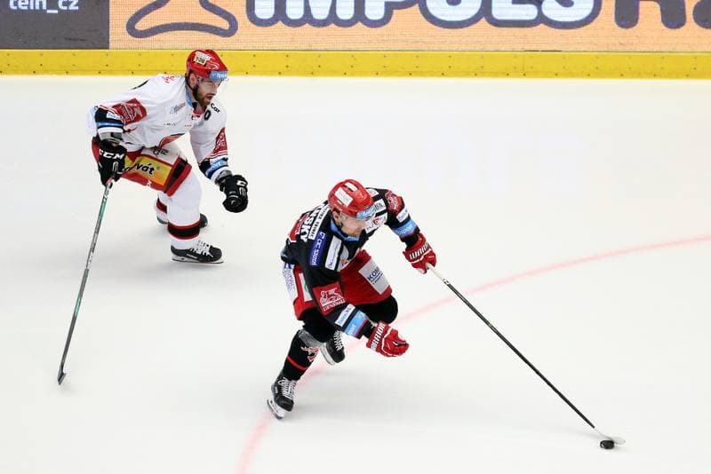 Ice Hockey. TipSport Extraliga. Ocelari Trinec - Mountfield Hradec Kralove. 02.04.2018