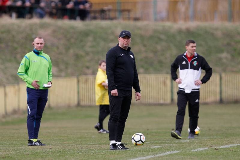 Football. II liga. Rozwoj Katowice - Radomiak Radom. 04.04.2018