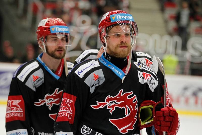 Ice Hockey. Tipsport Extraliga. Ocelari Trinec - Kometa Brno. 22.04.2018
