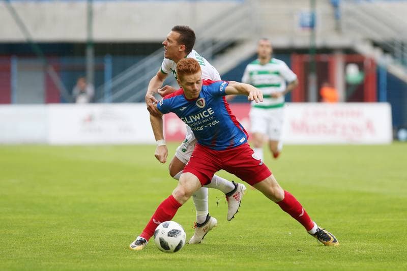 Football. Lotto Ekstraklasa. Piast Gliwice - Lechia Gdansk. 08.05.2018