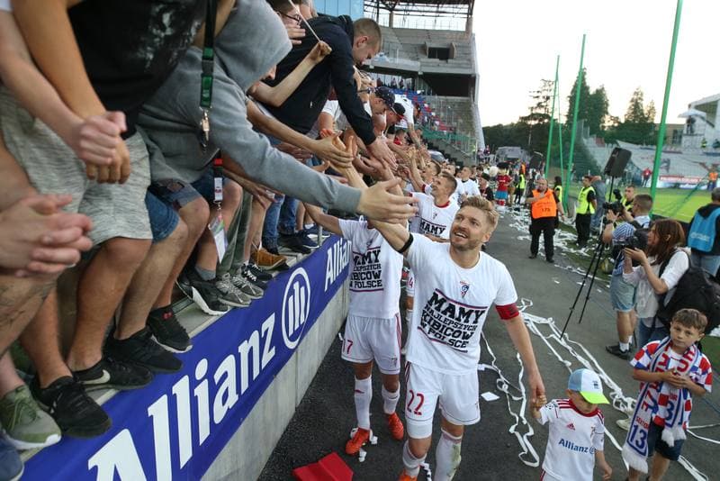Football. Lotto Ekstraklasa. Gornik Zabrze - Wisla Krakow. 20.05.2018