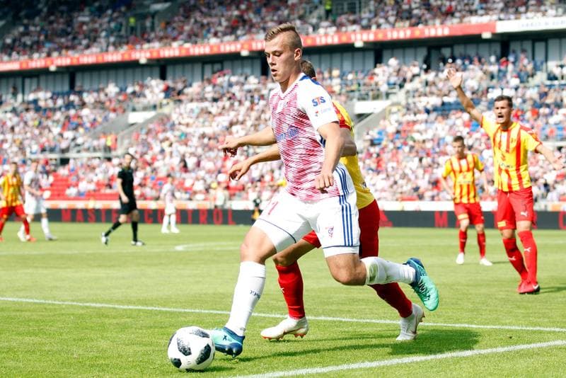 Football. Lotto Ekstraklasa. Gornik Zabrze - Korona Kielce. 22.07.2018