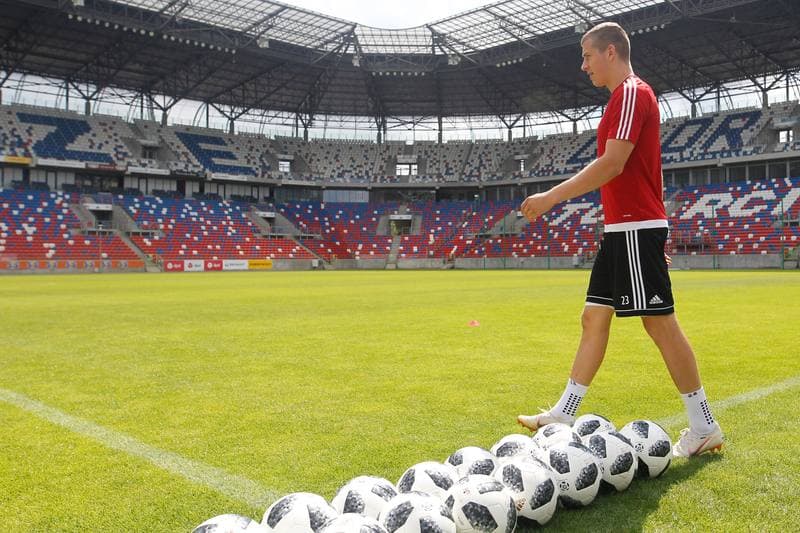 Football. Gornik Zabrze. Training. 25.07.2018