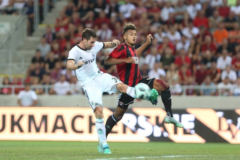 Football. UEFA Champions League. Spartak Trnava - Legia Warsaw. 31.07.2018