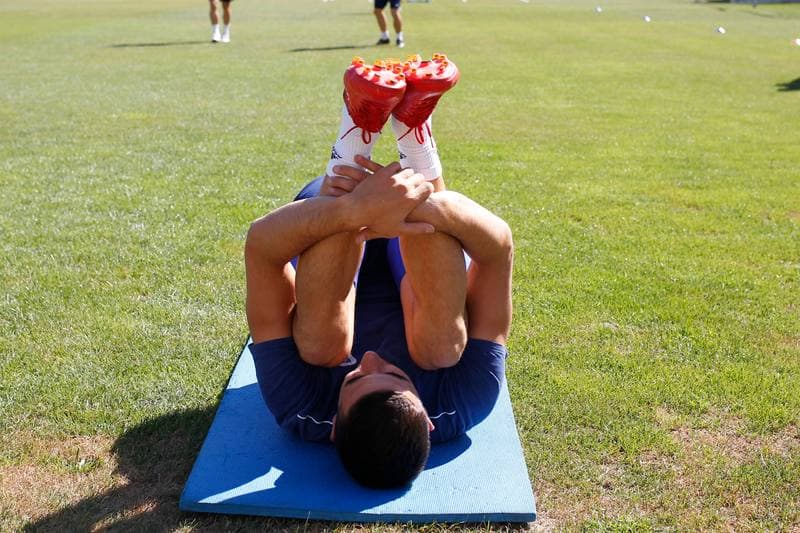 Football. Piast Gliwice. Training. 07.08.2018